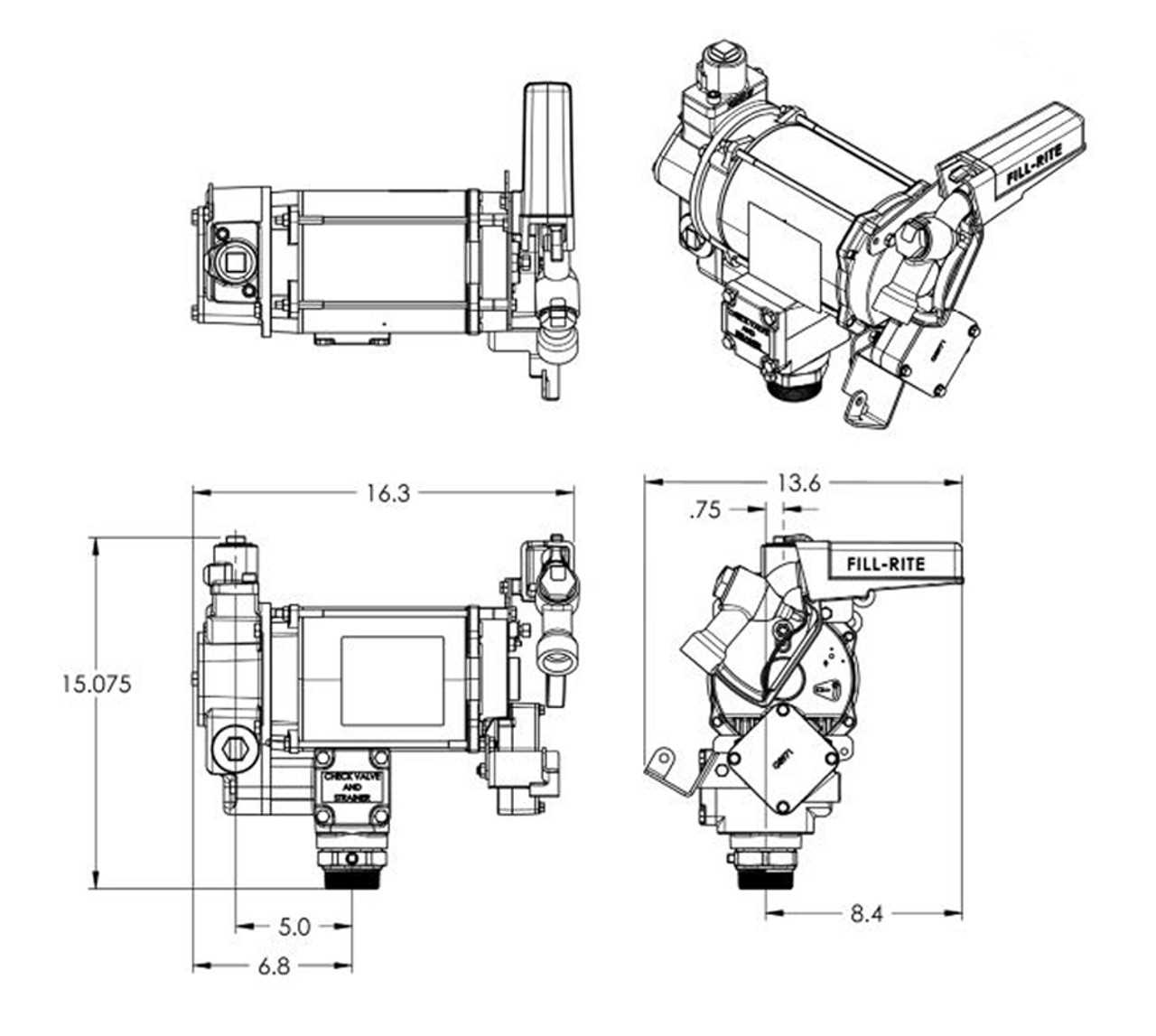 fill rite pump parts diagram