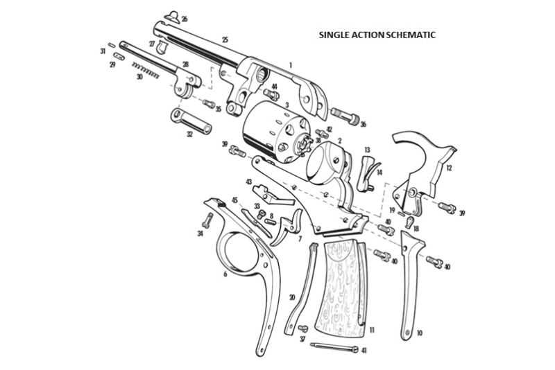 revolver diagram parts