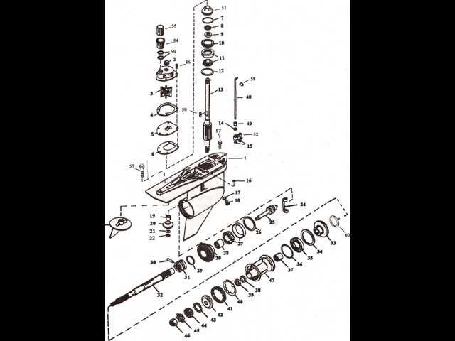 alpha one outdrive parts diagram