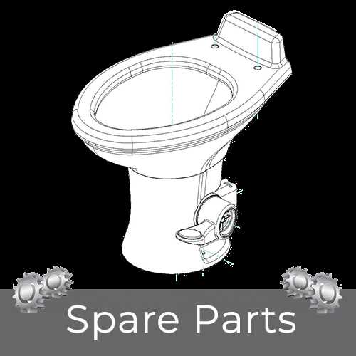 camper toilet parts diagram