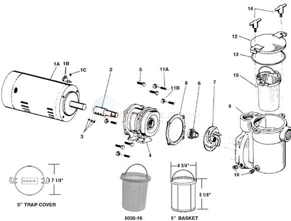 sta rite pump parts diagram