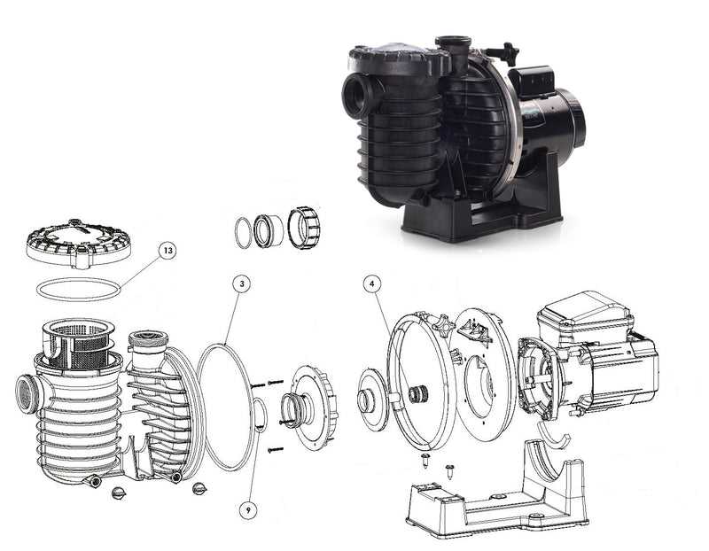 sta rite pump parts diagram