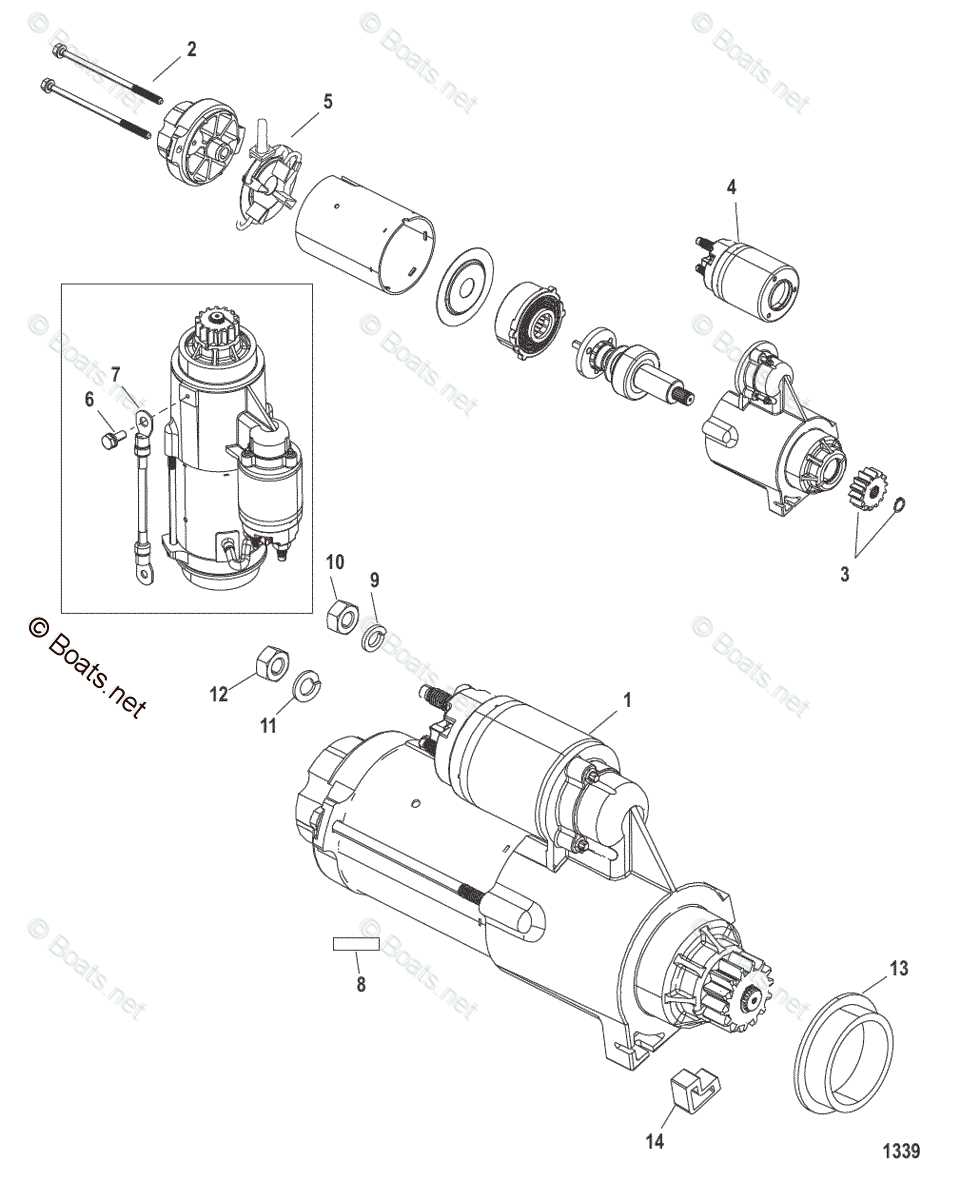 starter parts diagram