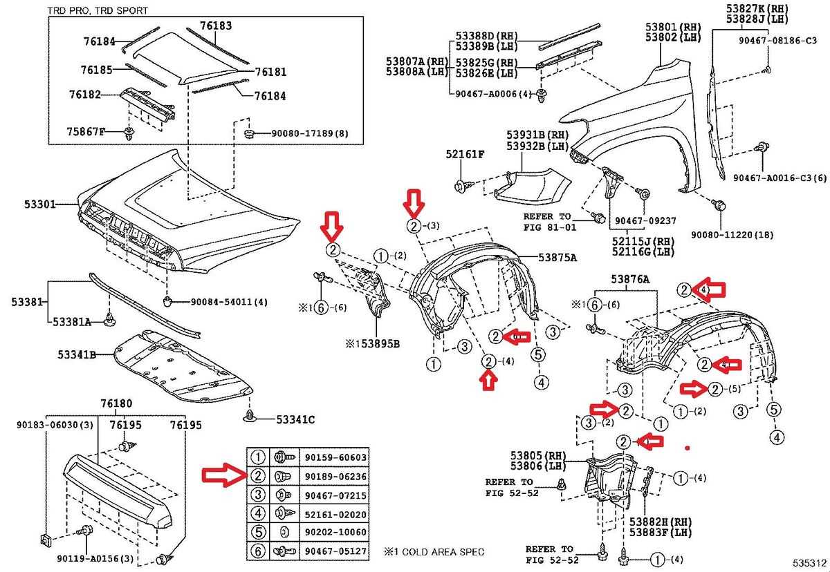 toyota tundra parts diagram