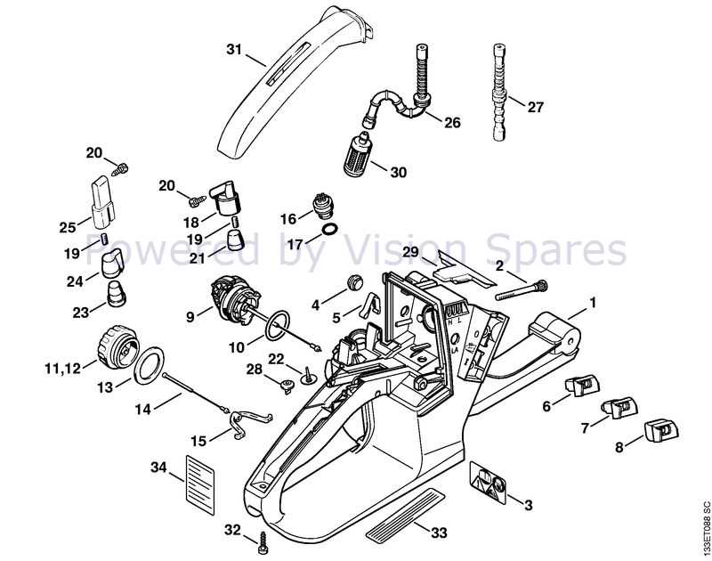 stihl 026 parts diagram pdf