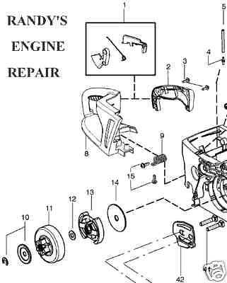 stihl 041 parts diagram