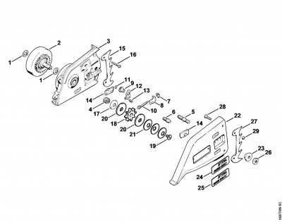 stihl 250 chainsaw parts diagram