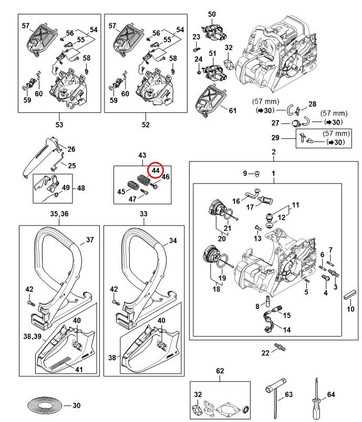 stihl 500i parts diagram