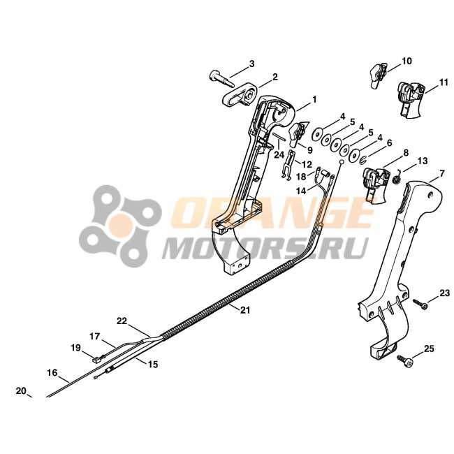 stihl backpack blower parts diagram