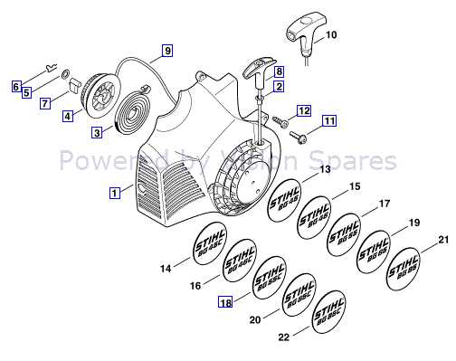 stihl bg 50 parts diagram