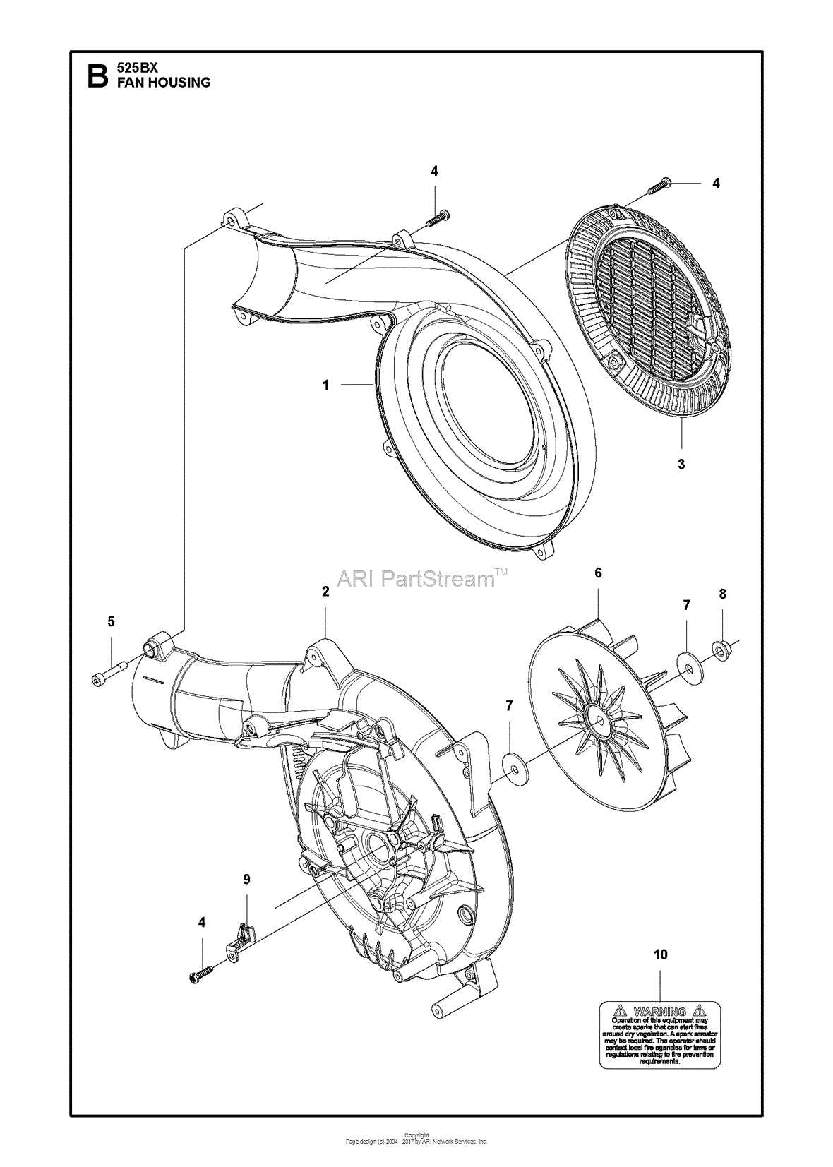 stihl bg75 parts diagram