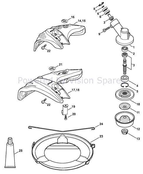 stihl fs70r parts diagram