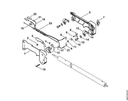 stihl fs75 parts diagram