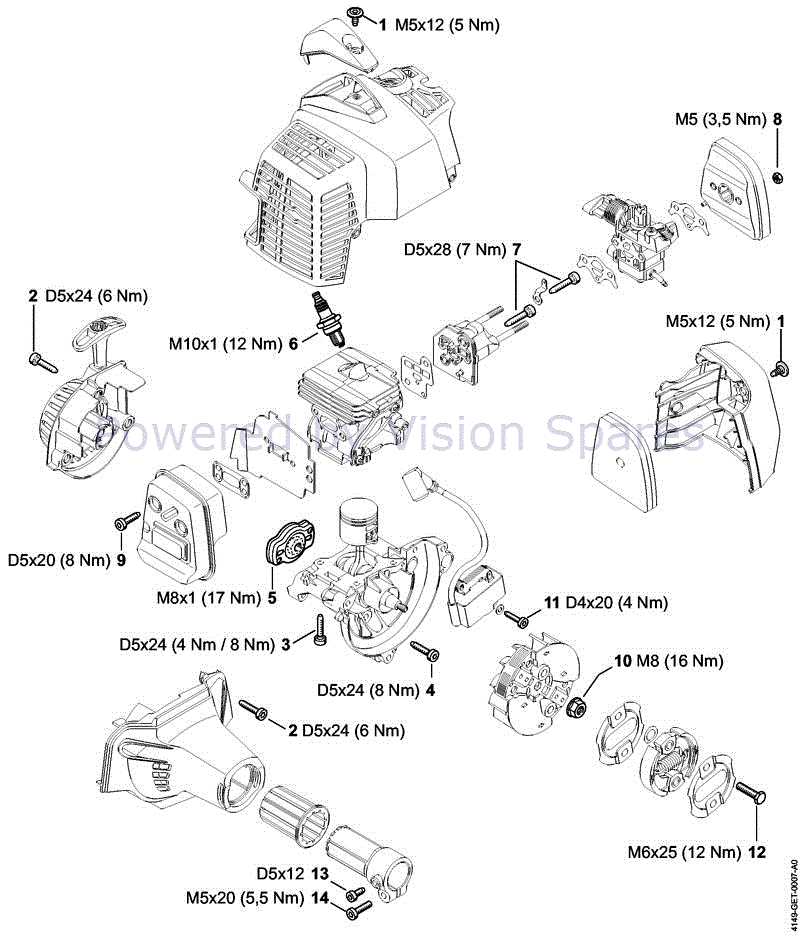 stihl hl 94 parts diagram