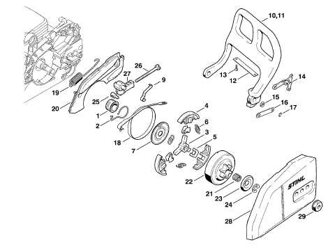 stihl ms 170 parts diagram