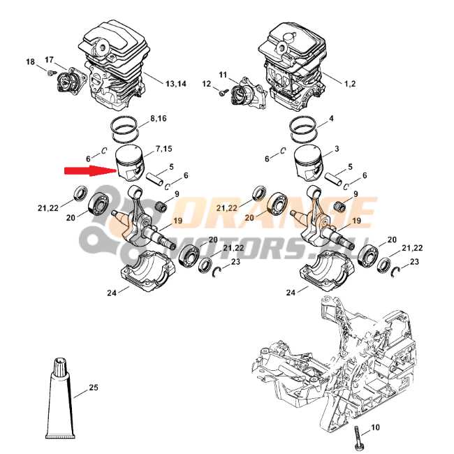 stihl ms 251 parts diagram