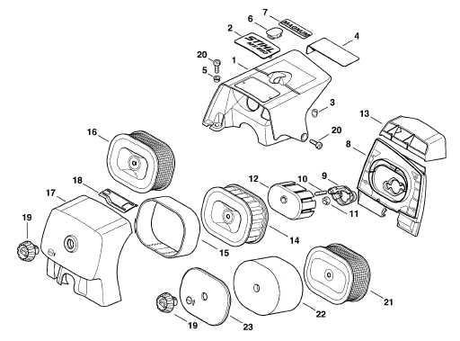 stihl ms 660 parts diagram