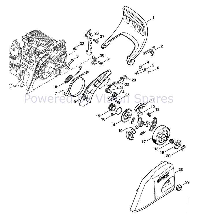 stihl ms171 parts diagram