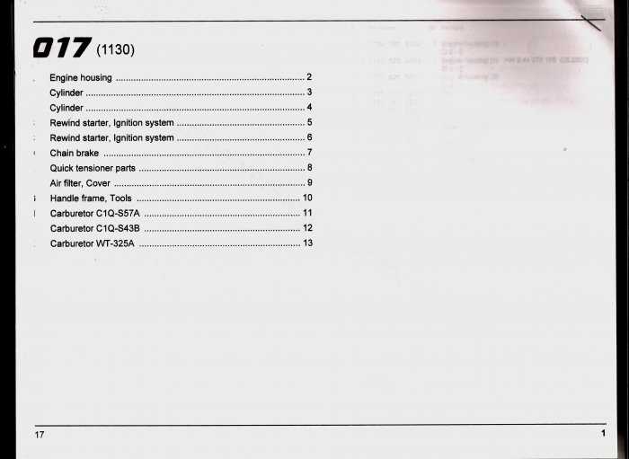 stihl ms180 parts diagram