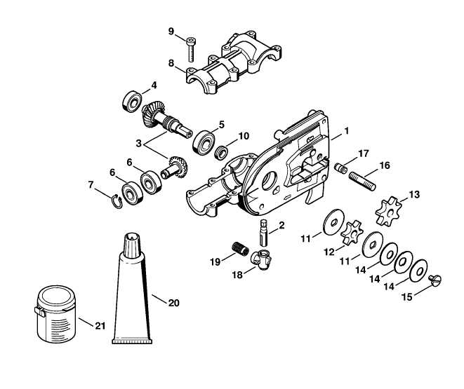 stihl pole saw parts diagram