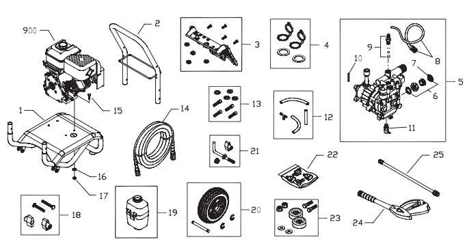 briggs and stratton surface cleaner parts diagram