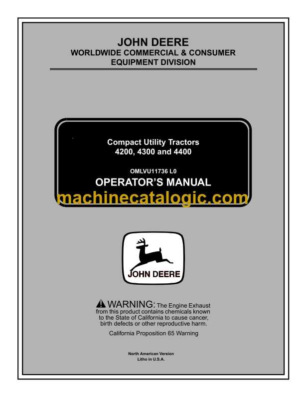 john deere 4300 parts diagram