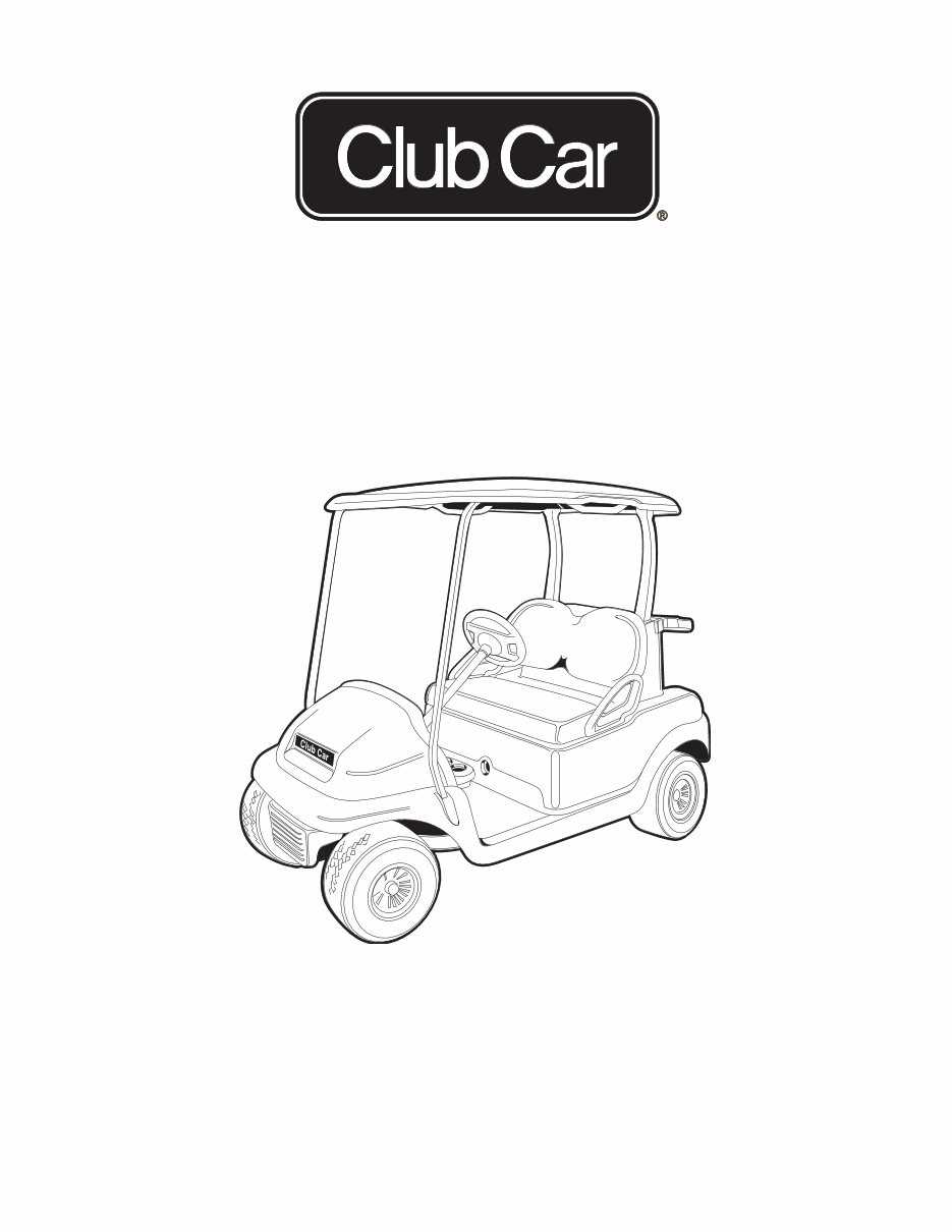 club car precedent parts diagram