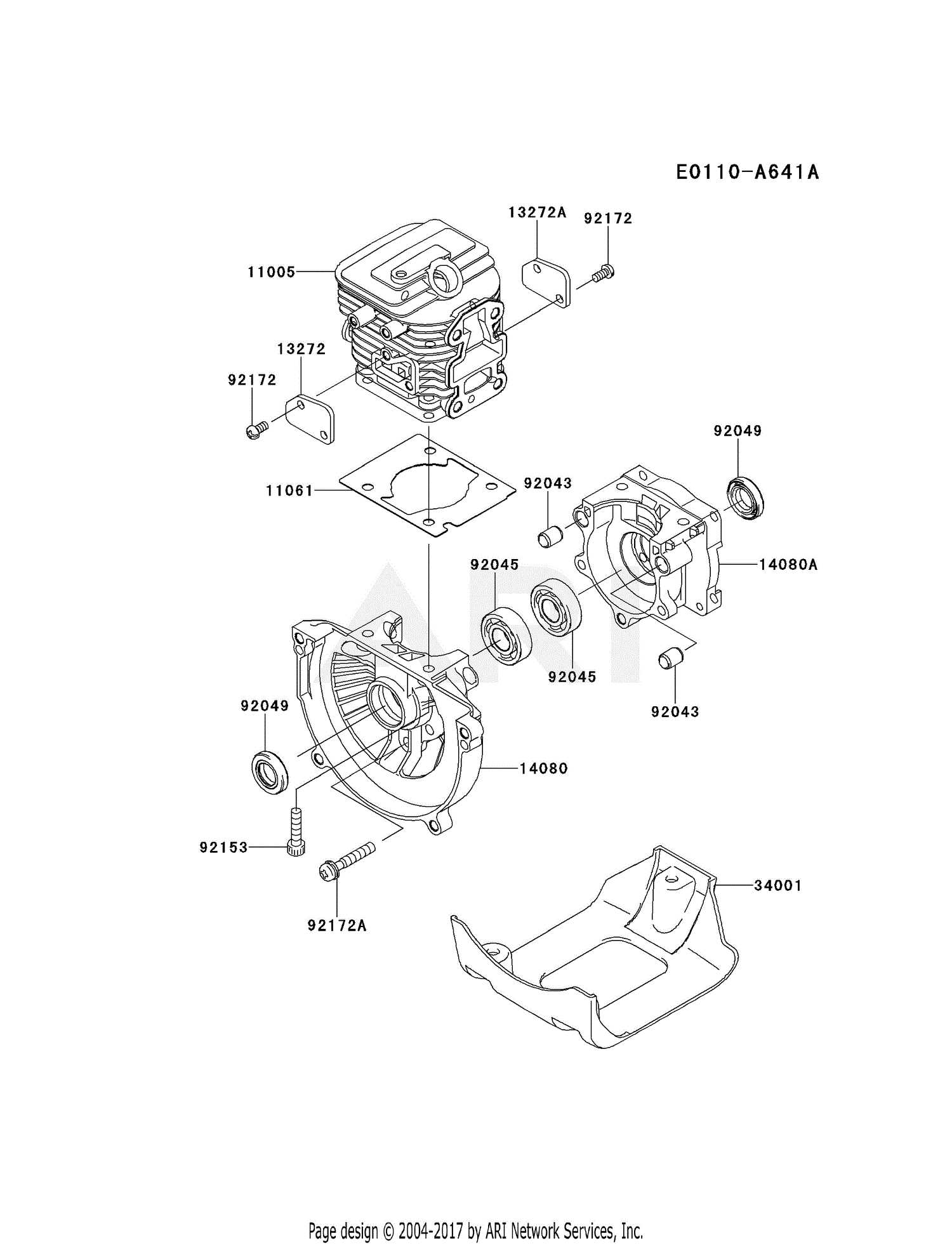 stihl fs 130 parts diagram