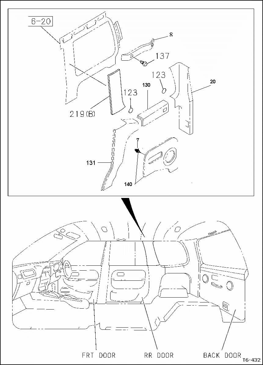 chevy silverado door parts diagram