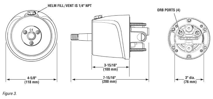 teleflex steering parts diagram