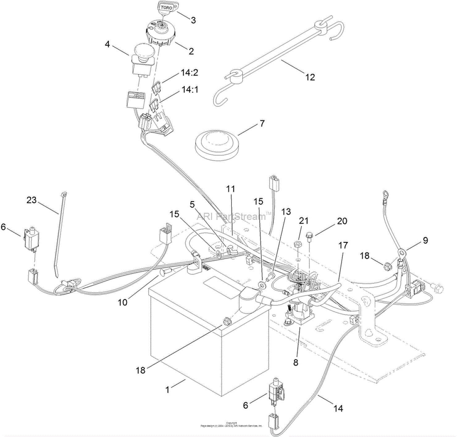 toro timecutter 4235 parts diagram