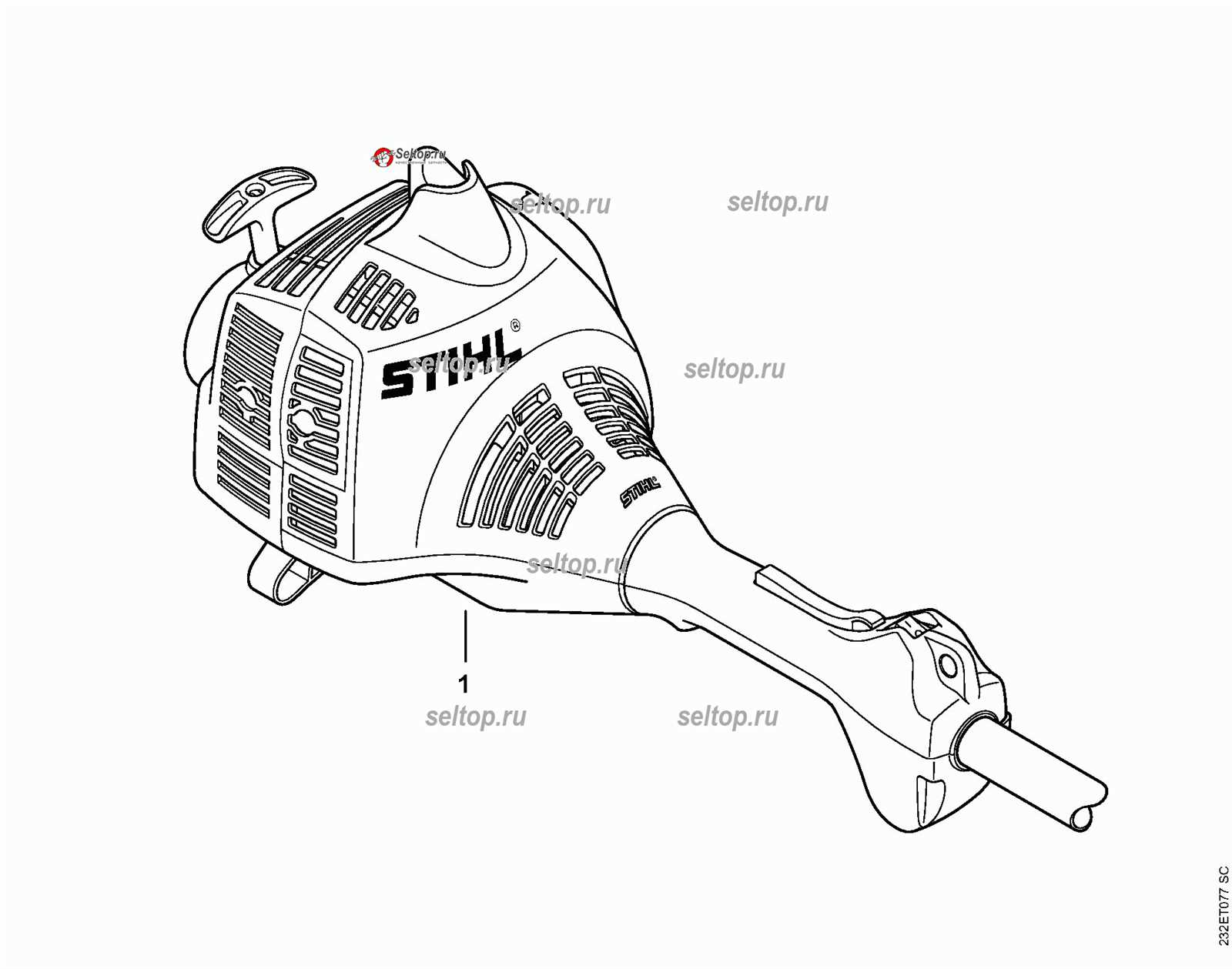 stihl fs45c parts diagram