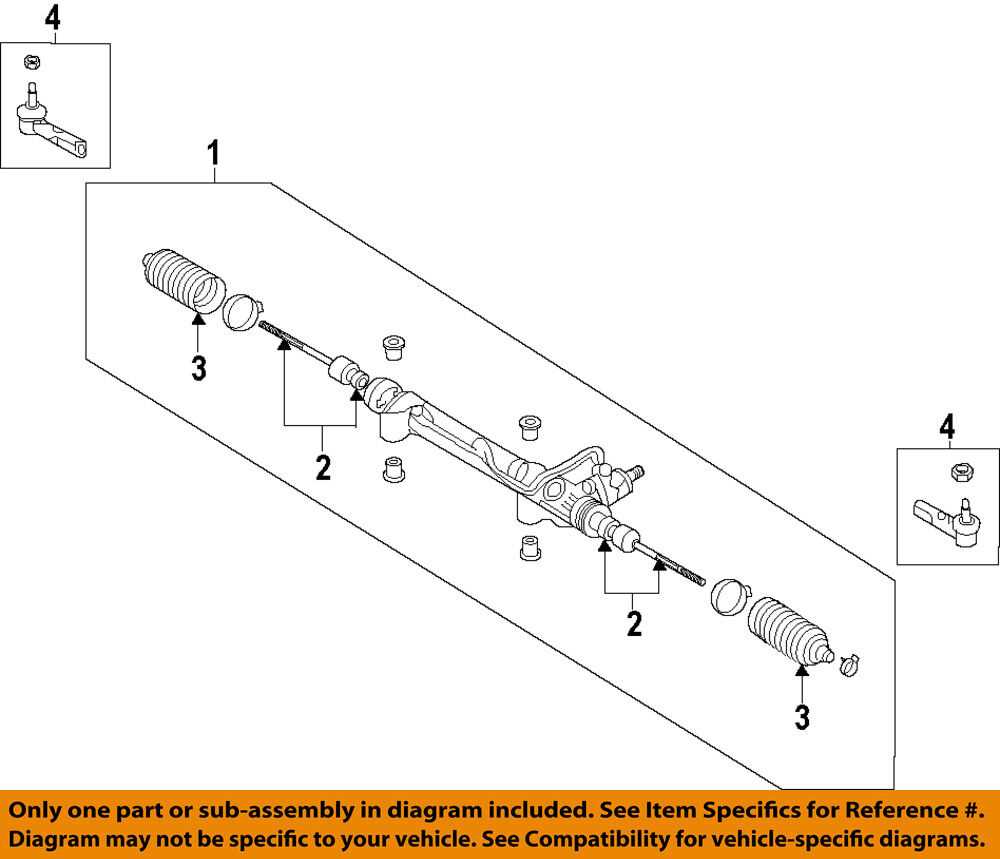 rack and pinion parts diagram