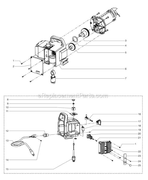 titan spray gun parts diagram