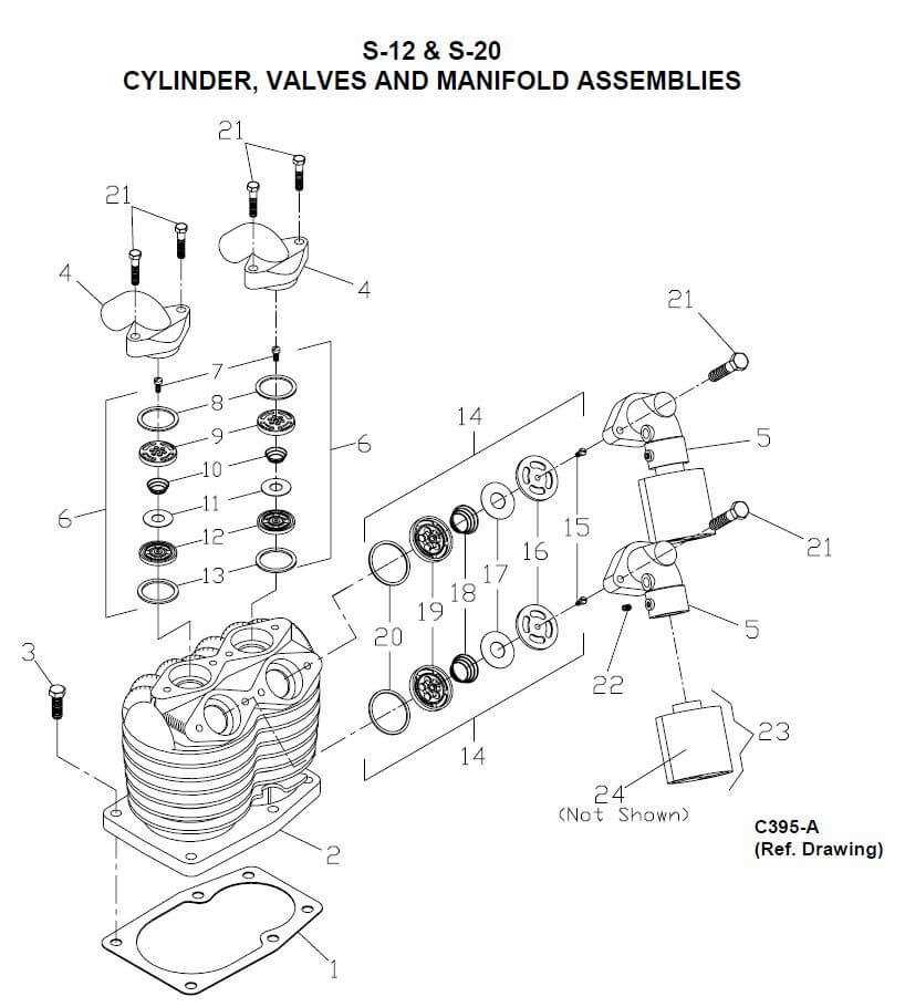 champion compressor parts diagram