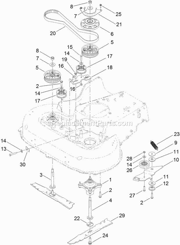 toro timemaster 30 parts diagram