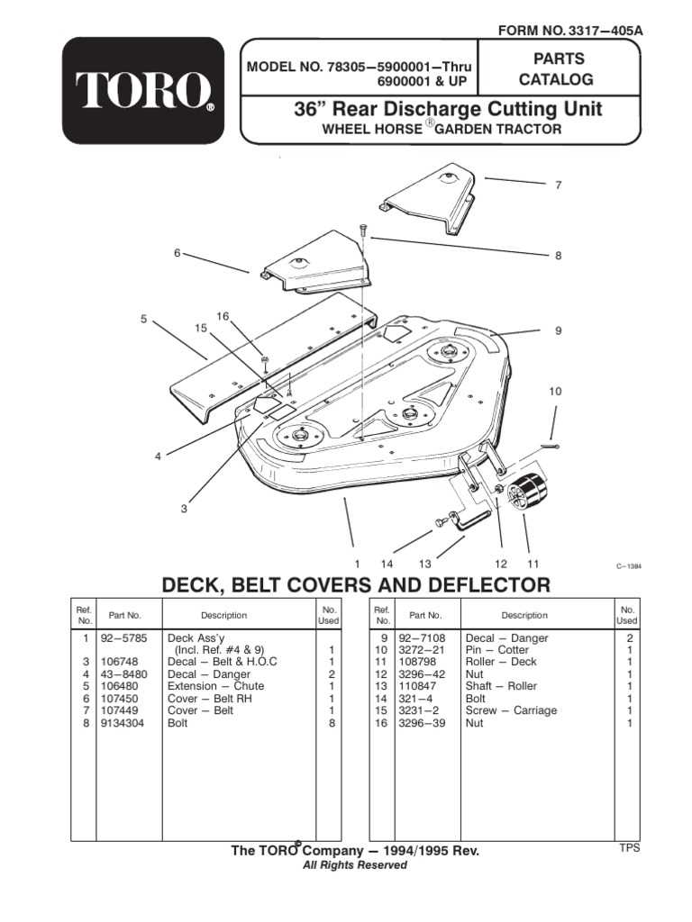 toro wheel horse parts diagram