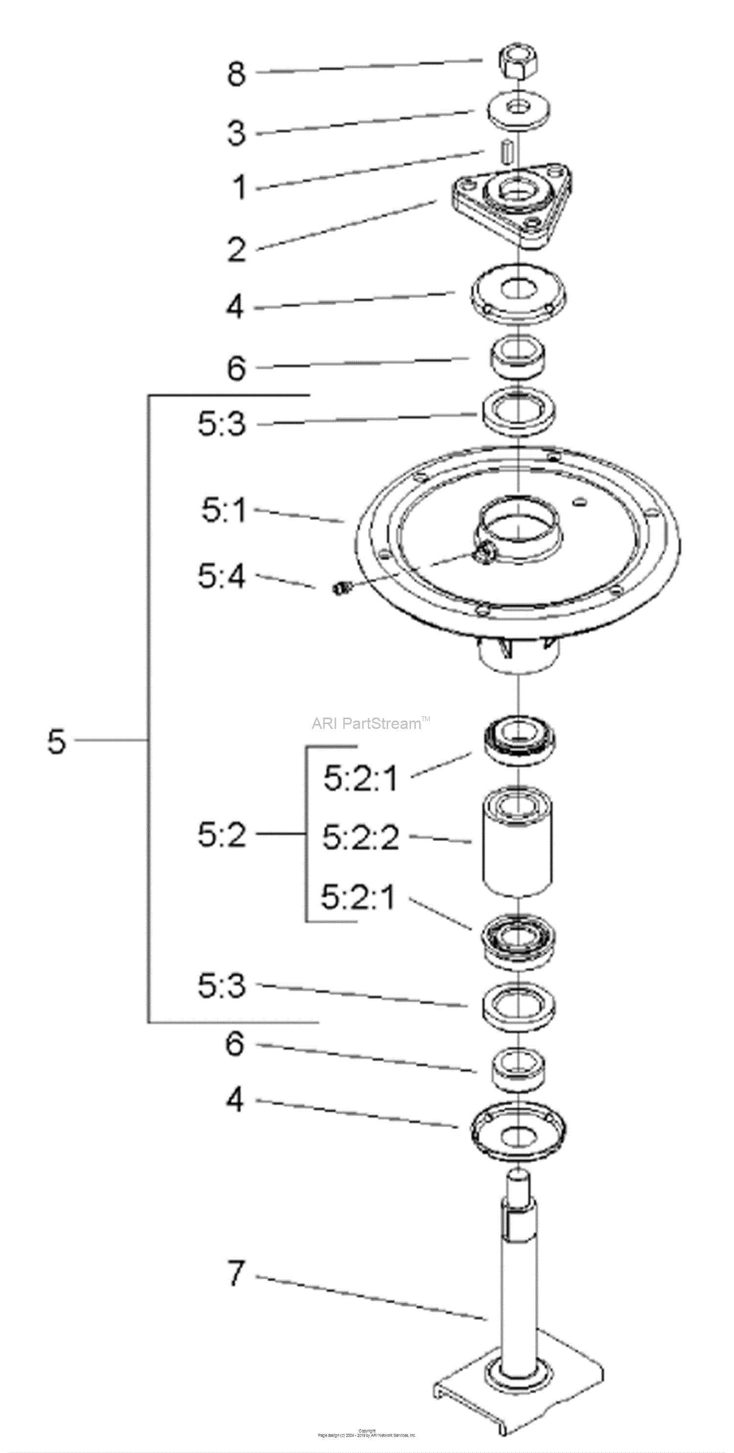 toro z master parts diagram