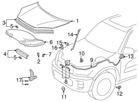 toyota rav4 parts diagram