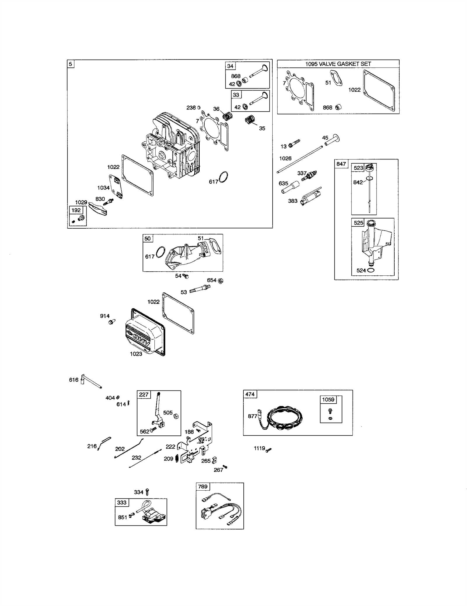 craftsman ys4500 parts diagram