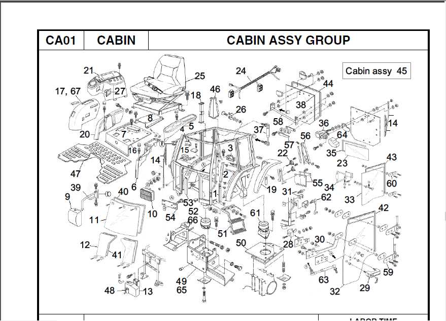 tractor diagram parts