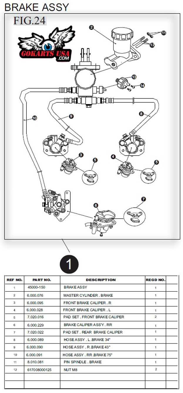 trailmaster go kart parts diagram