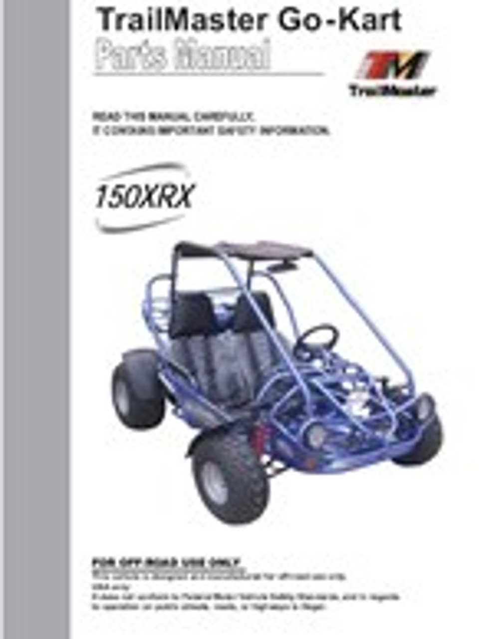 trailmaster mid xrx parts diagram