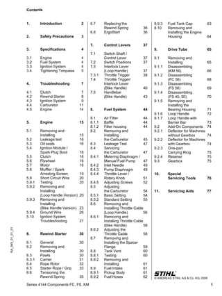 stihl fs 38 trimmer parts diagram