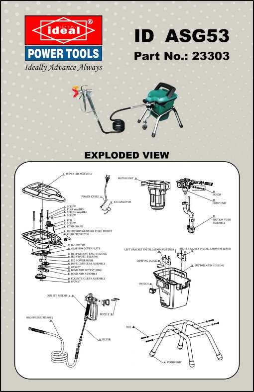 troy bilt 2700 psi pressure washer parts diagram