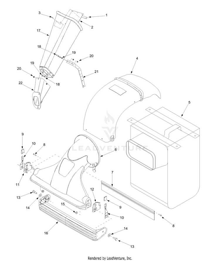 troy bilt chipper vac parts diagram