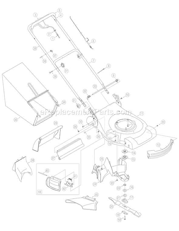 troy bilt tb200 parts diagram