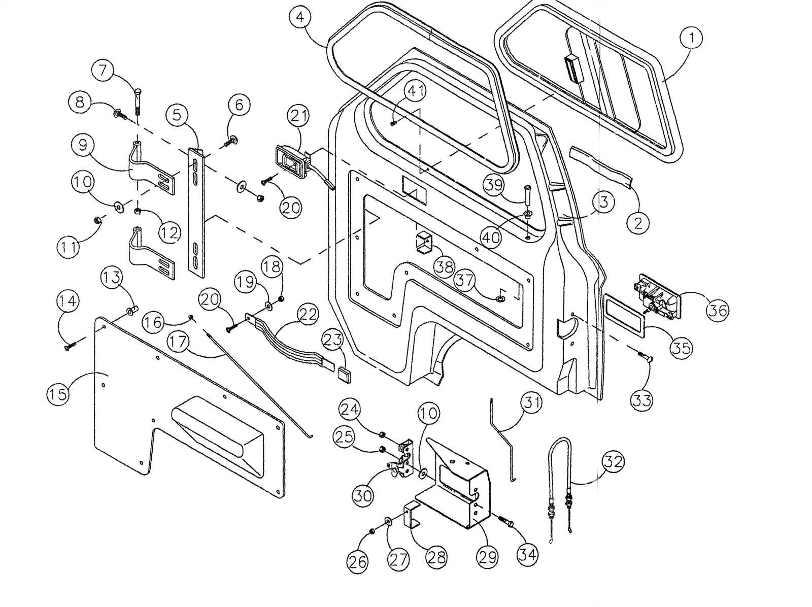 truck part diagram