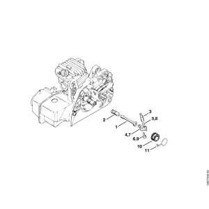 diagram stihl 025 parts schematic