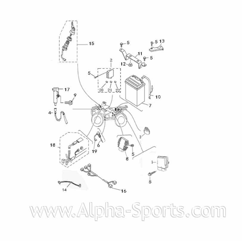 massimo 500 utv parts diagram